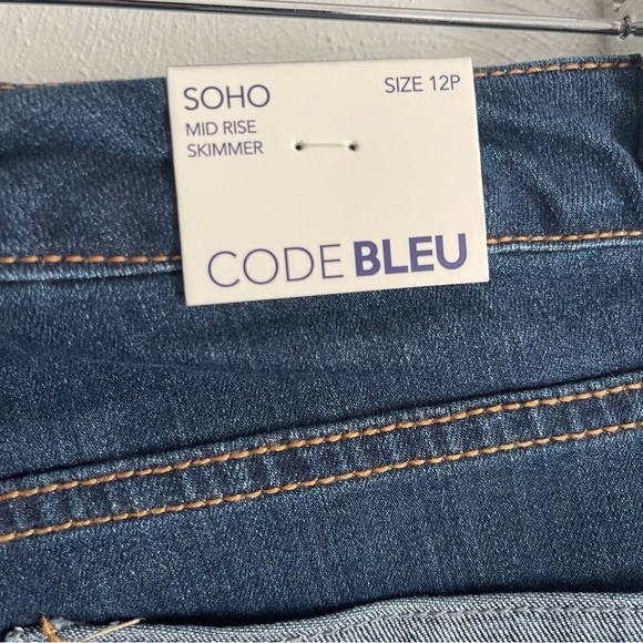 Code Bleu Jean Mid-Rise Soho mid rise skimmer NWT size 12 petite - Picture 6 of 11